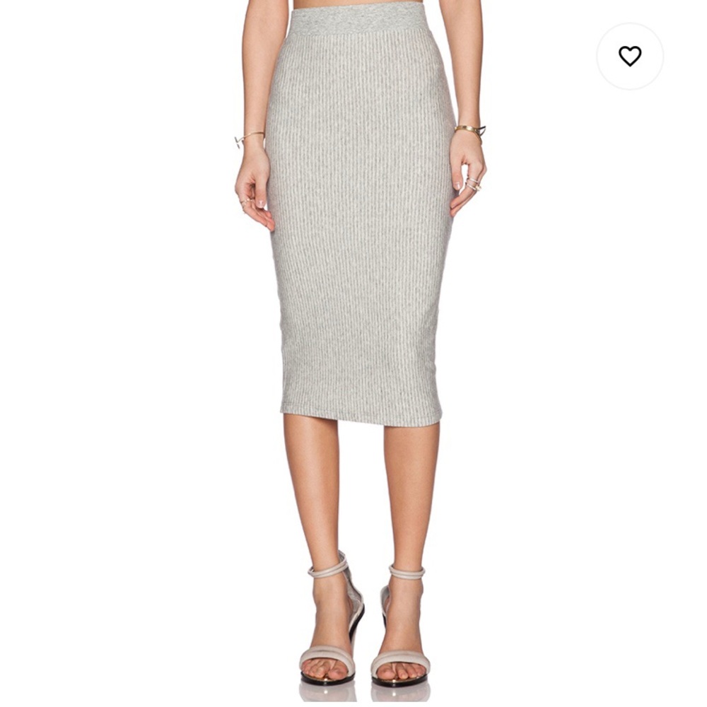 James Perse stripe skirt